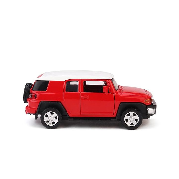 Innovador Die Cast Pull Back Action Toyota Fj Cruiser Toy Car Jeep