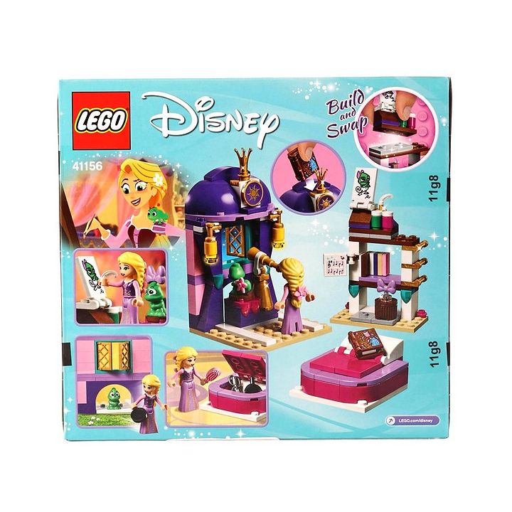 lego disney princess rapunzel's castle bedroom 41156