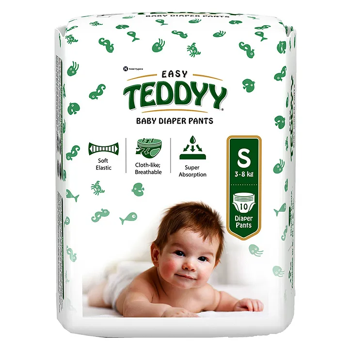 TEDDYY EASY diaper pants  Small 42 pieces  S  Buy 42 TEDDYY EASY Pant  Diapers  Flipkartcom