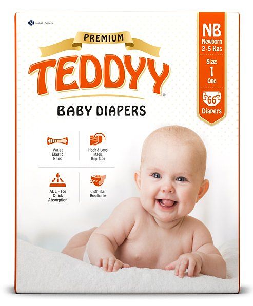 teddyy diapers for newborn