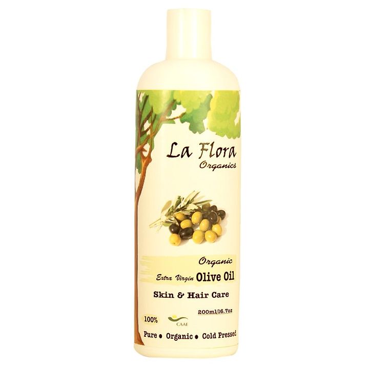 La Flora Organics Organic Extra Virgin Olive Oil Skin Hair Care 200 Ml Online In India Buy At Best Price From Firstcry Com 2434320