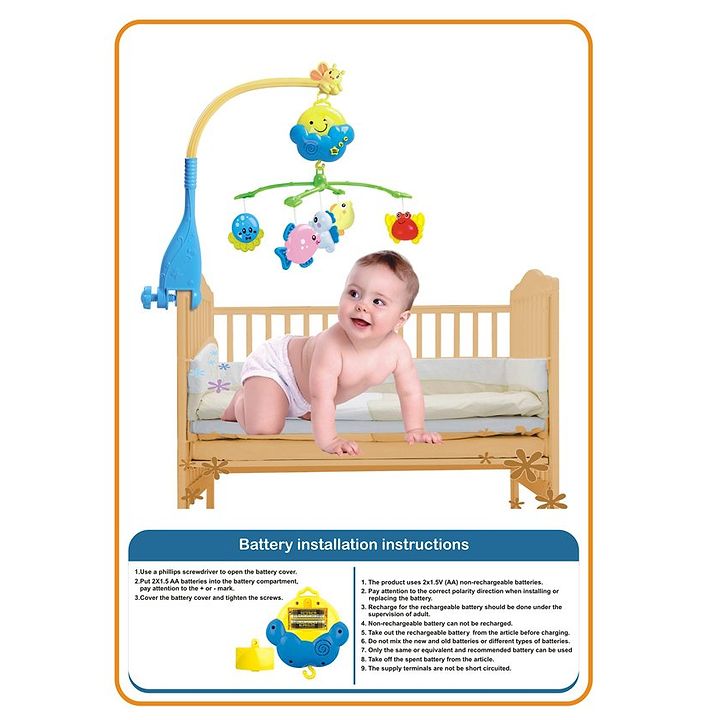 playhood musical cot mobile