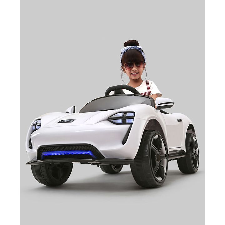 babyhug battery operated ride on car