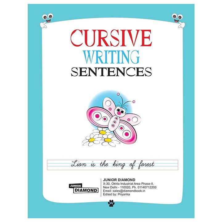 Cursive Writing Sentences Book English Online In India Buy At Images, Photos, Reviews