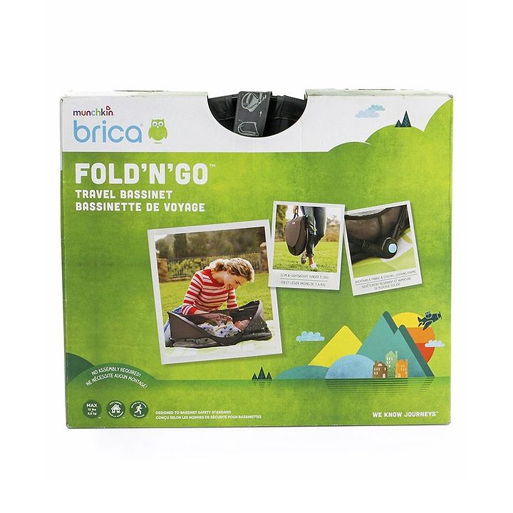 munchkin fold and go bassinet