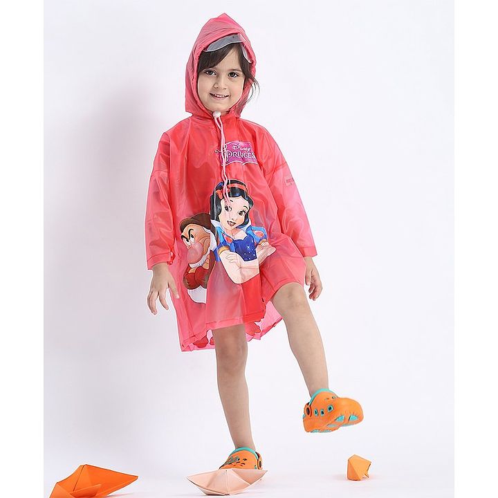 snow white raincoat