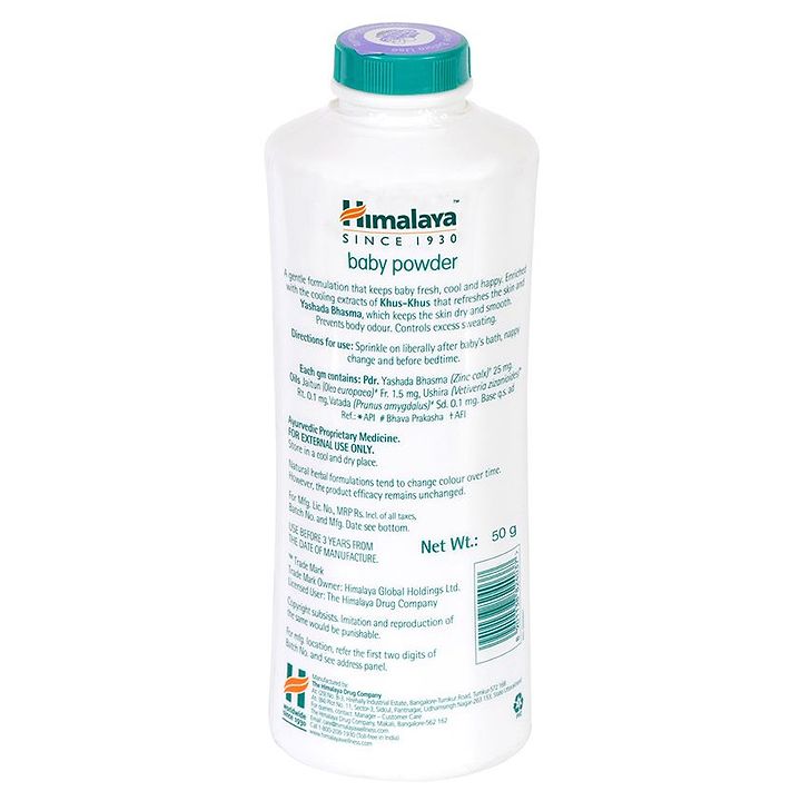 himalaya baby powder 50 gm price