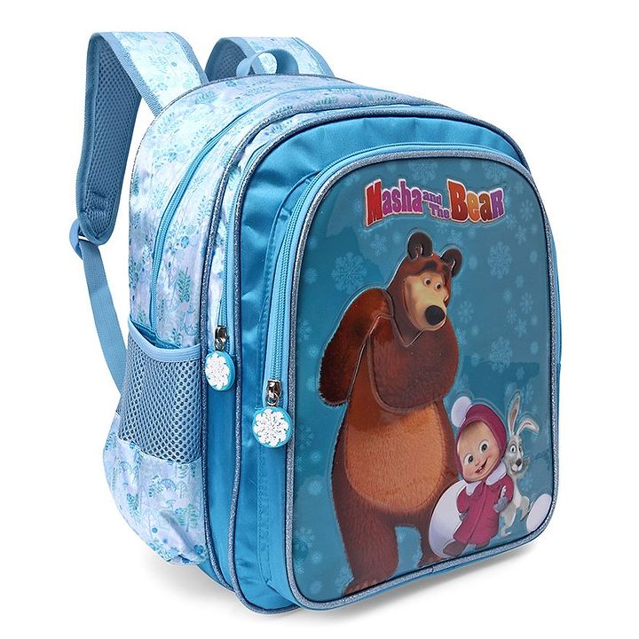 masha and the bear school bag