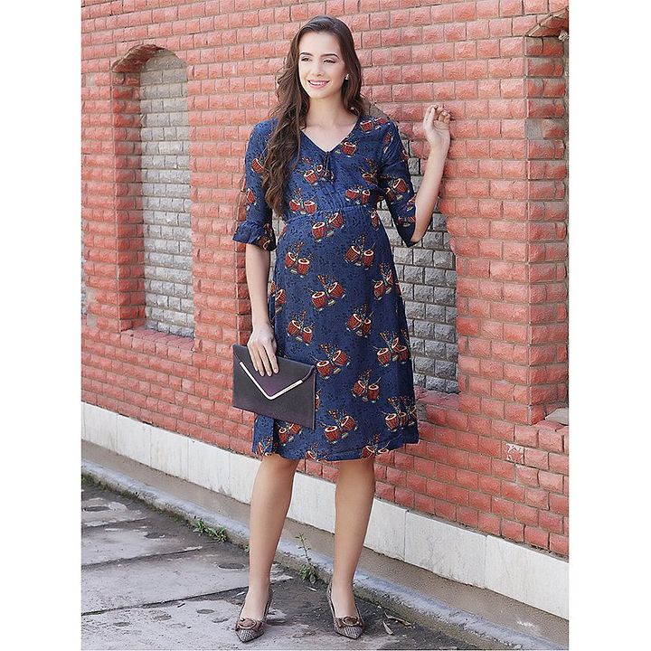 three fourth one piece dress