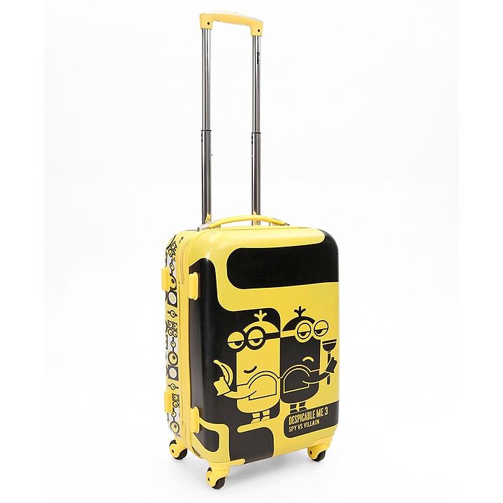 minions suitcase hard