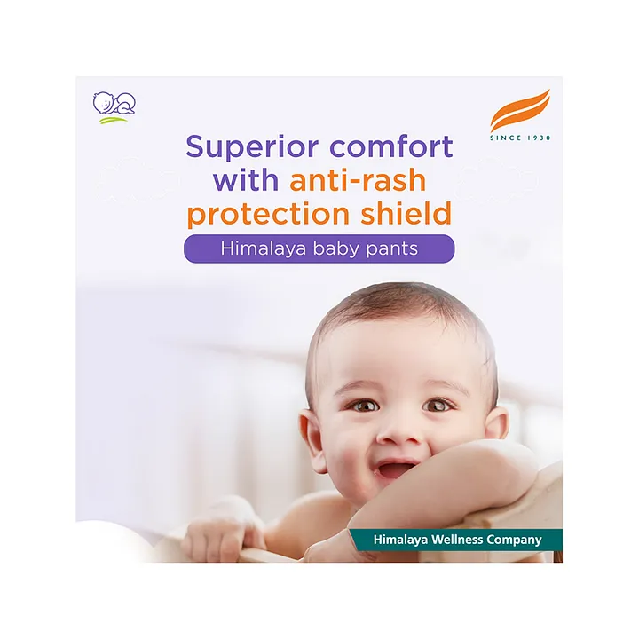 Himalaya Total Care Baby Pants  With AntiRash Shield  Wetness Indicator   Size Large Buy packet of 54 diapers at best price in India  1mg