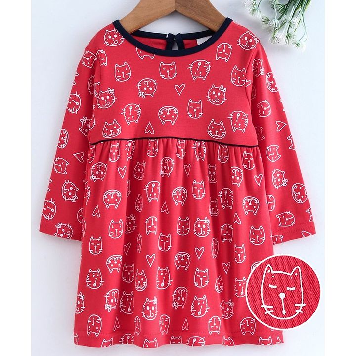 full sleeve frock for girl