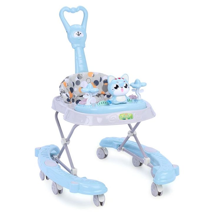 baby walker with parent handle