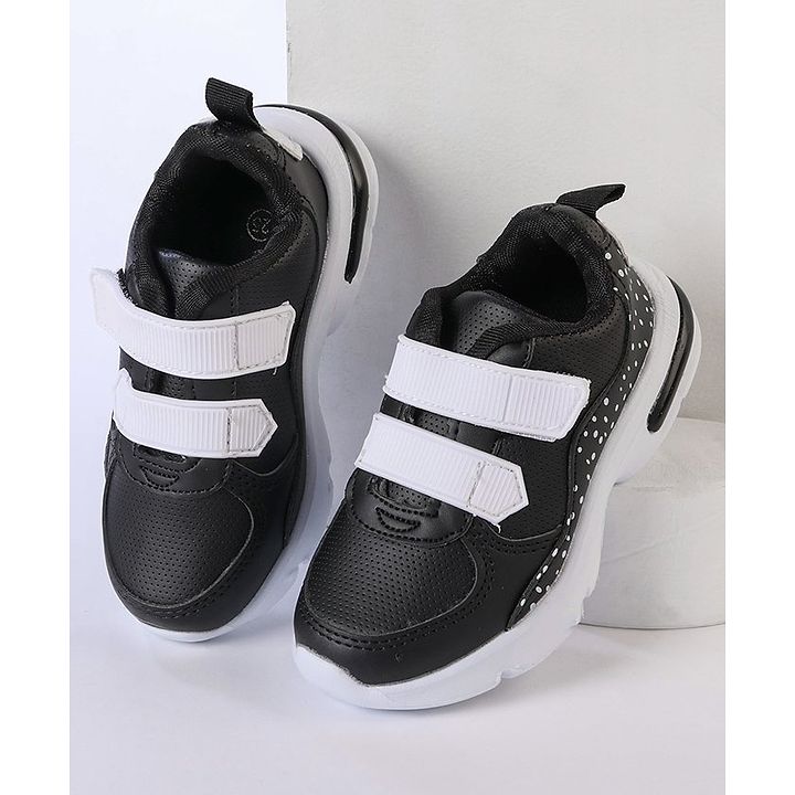 cute black walking shoes