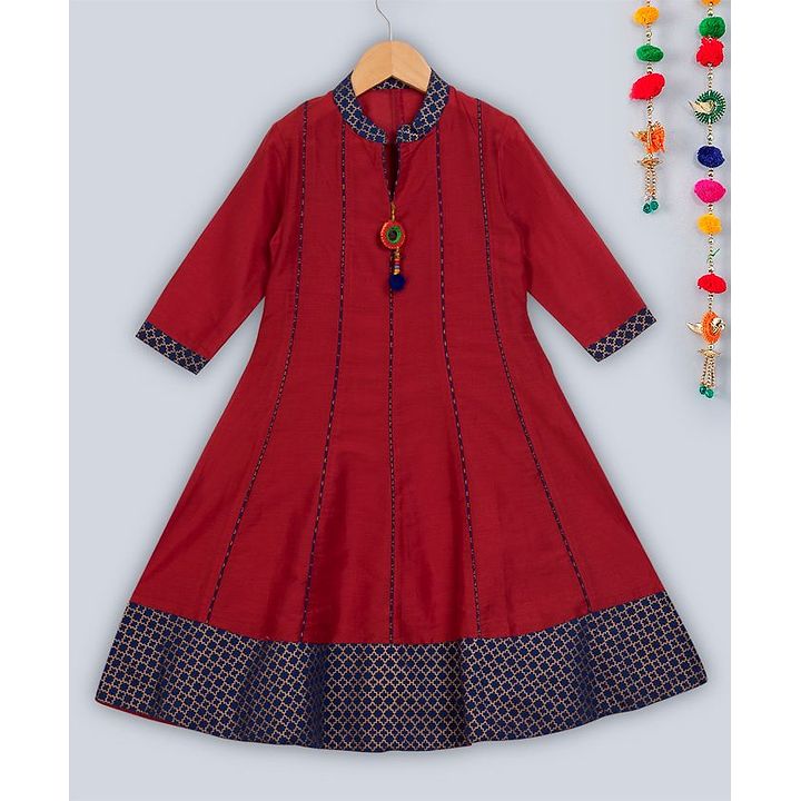 anarkali kurti pattern
