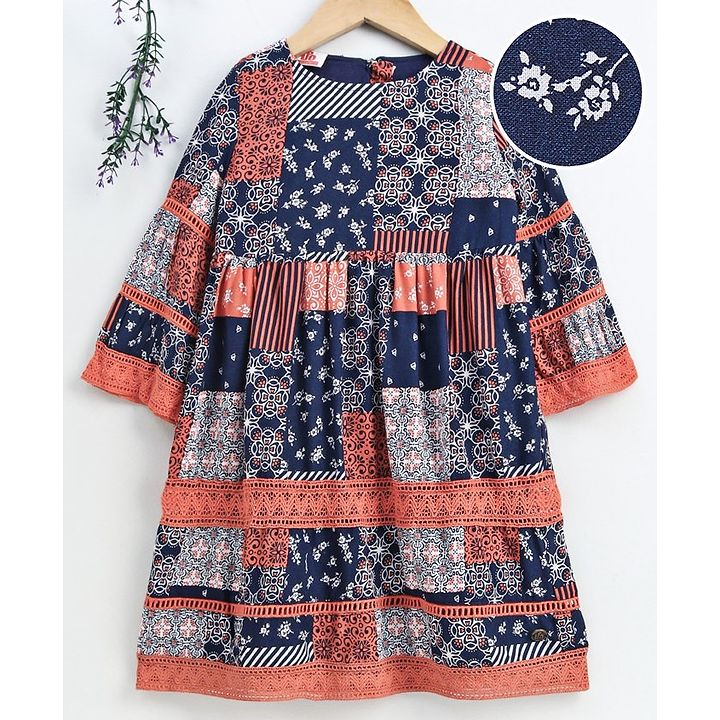 three fourth one piece dress