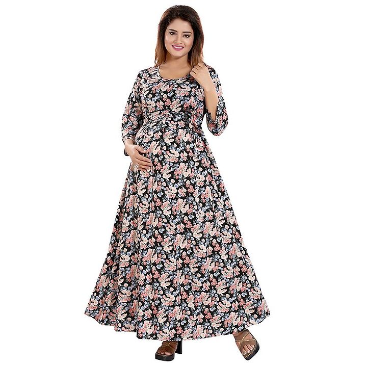 one piece dress three fourth