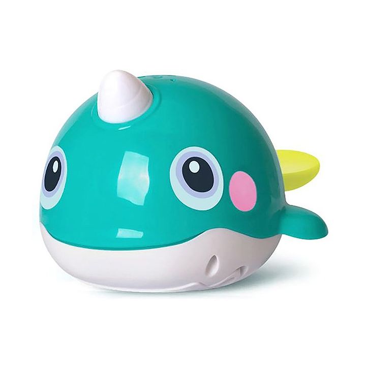 bubble whale bath toy