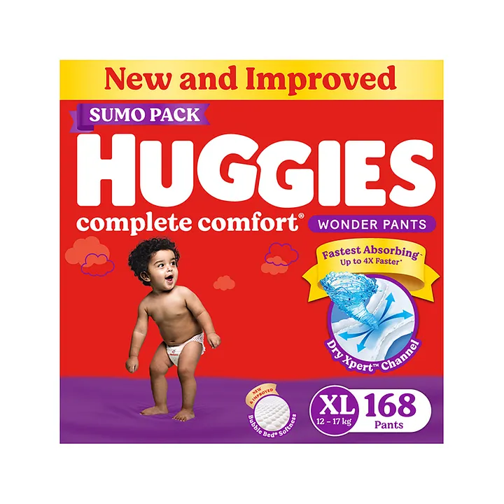 Cotton Disposable Huggies Wonder XS 24 Pack Pants Diaper, Age Group: Newly  Born