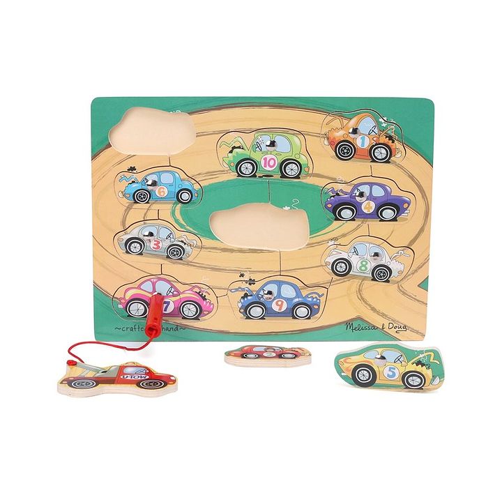 melissa and doug tow truck magnetic puzzle