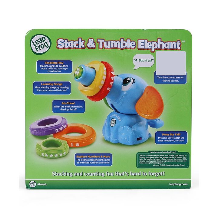 leapfrog stack & tumble elephant