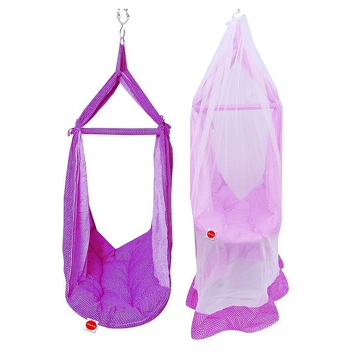 purple baby swing