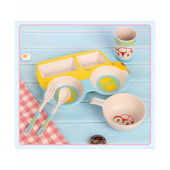 My Little Pony 5-Piece Breakfast Set Children/’s Meal Dinner Lunch Ware BPA Free