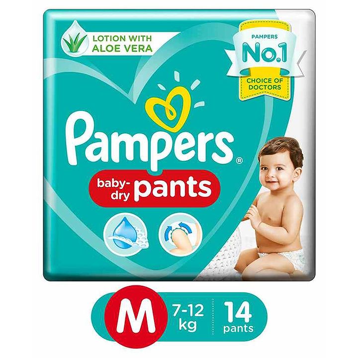 pampers pants medium