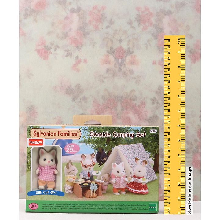 sylvanian families seaside camping set