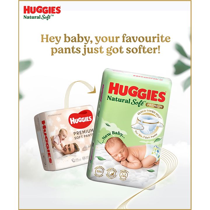 huggies premium soft pants large