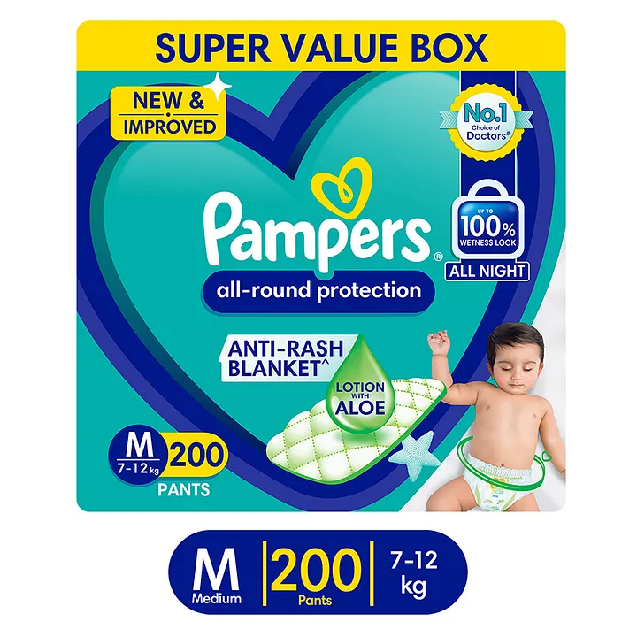 Buy Pampers Premium Care Pant Style XL Size Diapers Monthly Pack - 72  Pieces - (Pack of 2) Online at FirstCry.com