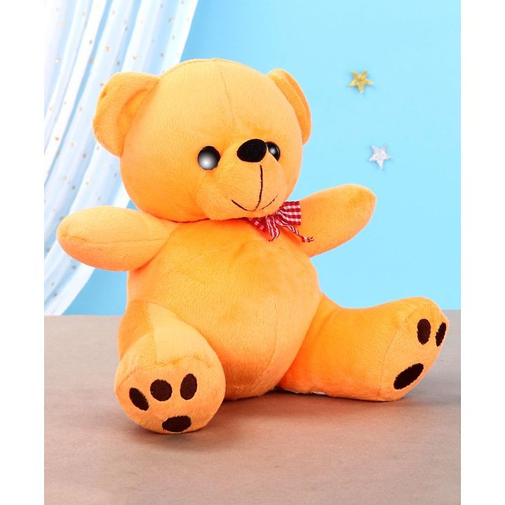 orange teddy bear