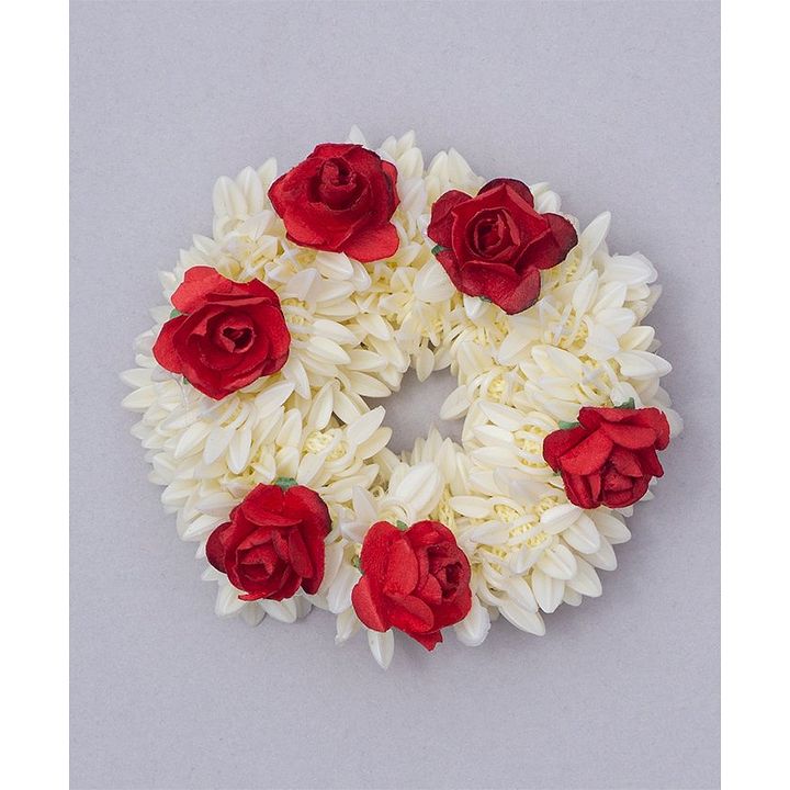rosee flower wood clog sandals
