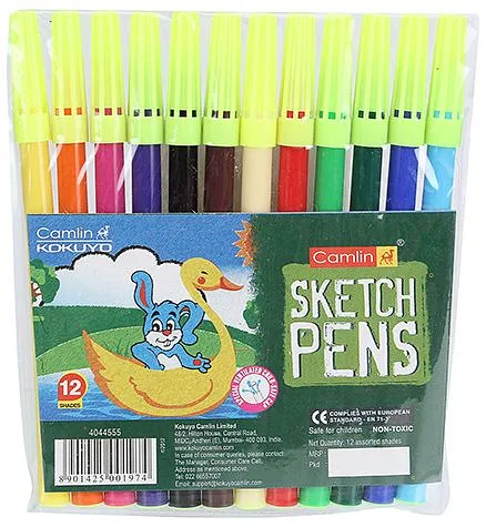 Buy Camlin 12 Shades Bold Sketch Pen Set 4044608 Online At Price 169