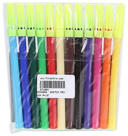 Camlin Sketch Pens 12 Shades Info