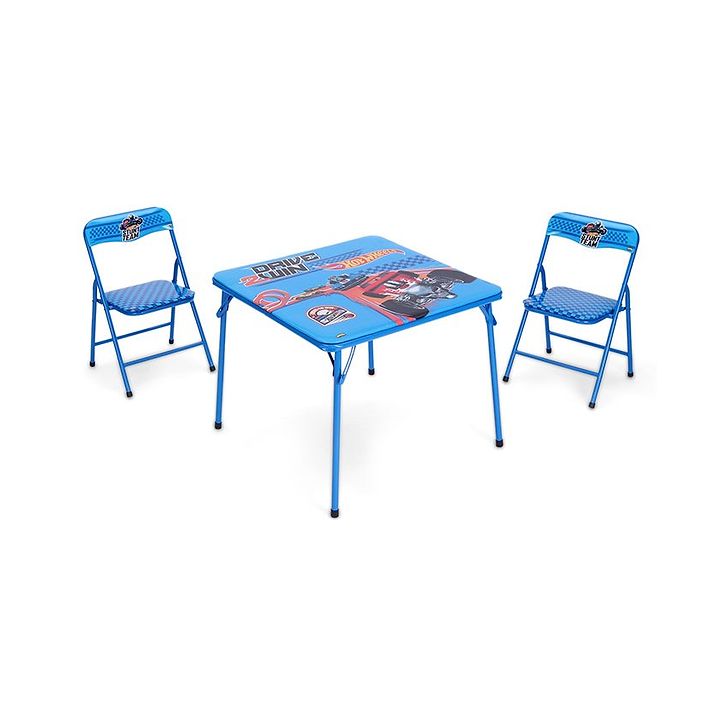 hot wheels table and chair set