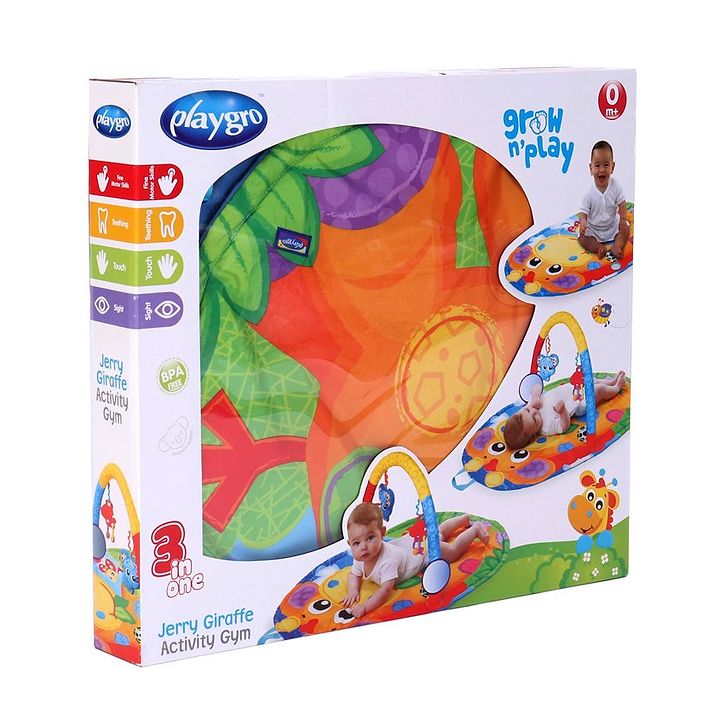 jerry giraffe activity gym