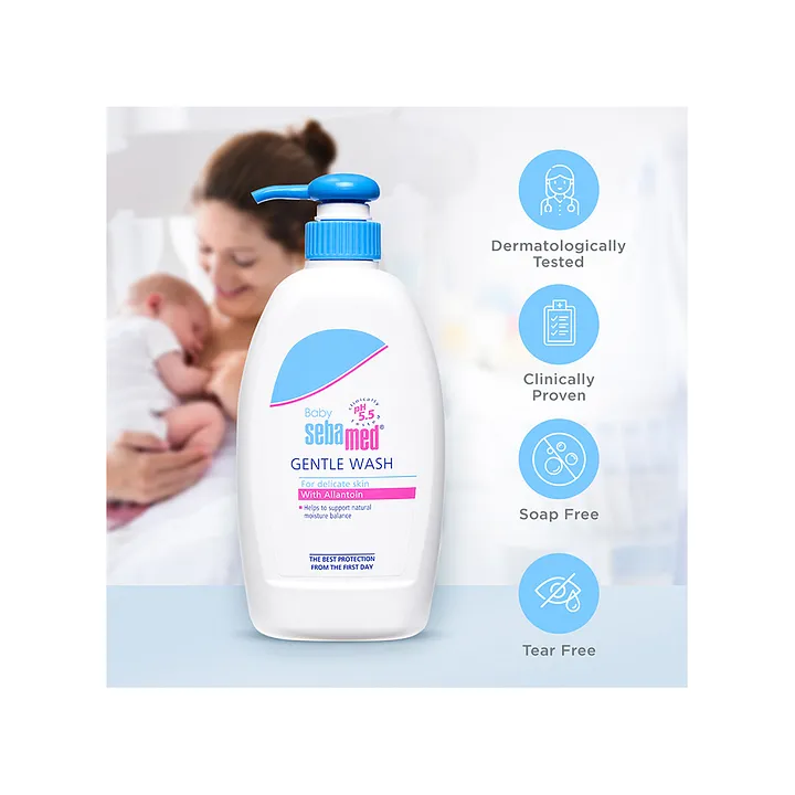 Sebamed baby gentle wash for delicate skin 400ml 695