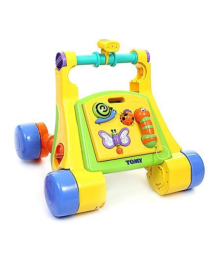 tomy funskool toddler activity walker