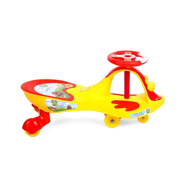babyhug froggy gyro swing car