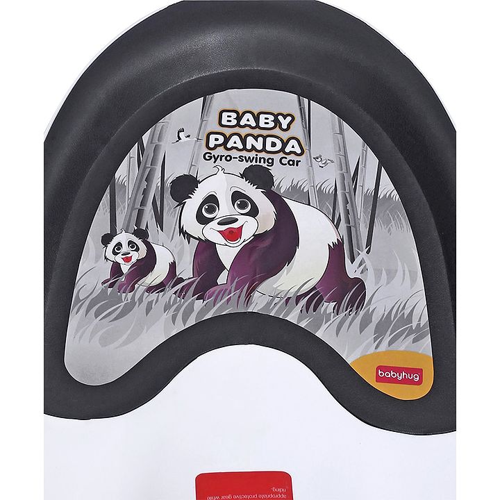 babyhug baby panda gyro swing car