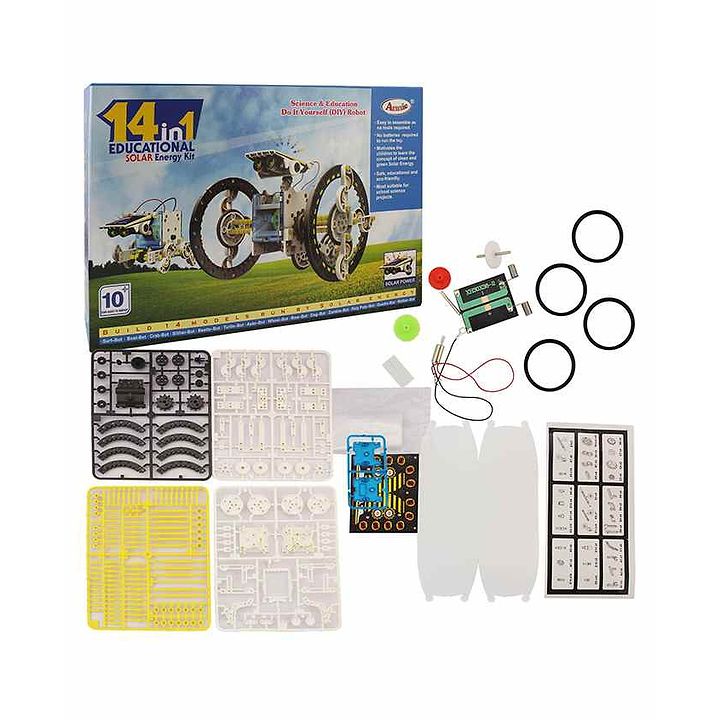 14 in 1 solar robot