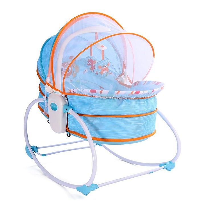 mastela 5 in 1 rocker bassinet