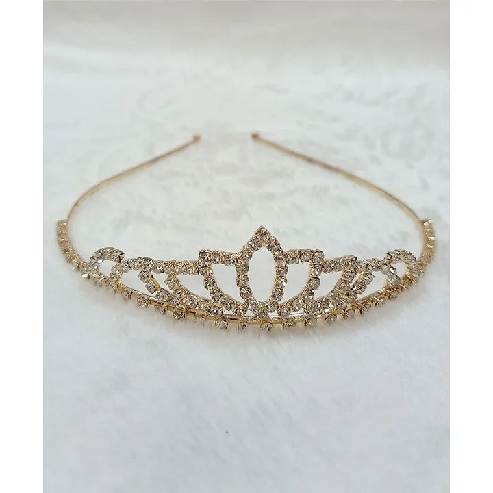 BABY Charm Crown Metal Hair Band Crown Gold for Girls (0Month-12Years)  Online in India, Buy at 8003609