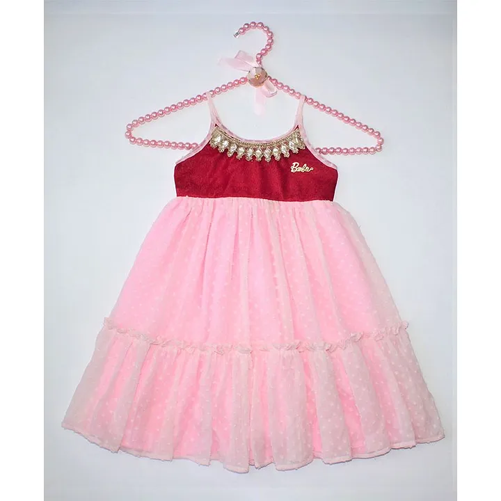 ORDINAREE Maxi Dresses  Buy ORDINAREE Barbie Pink Long Dress Online   Nykaa Fashion