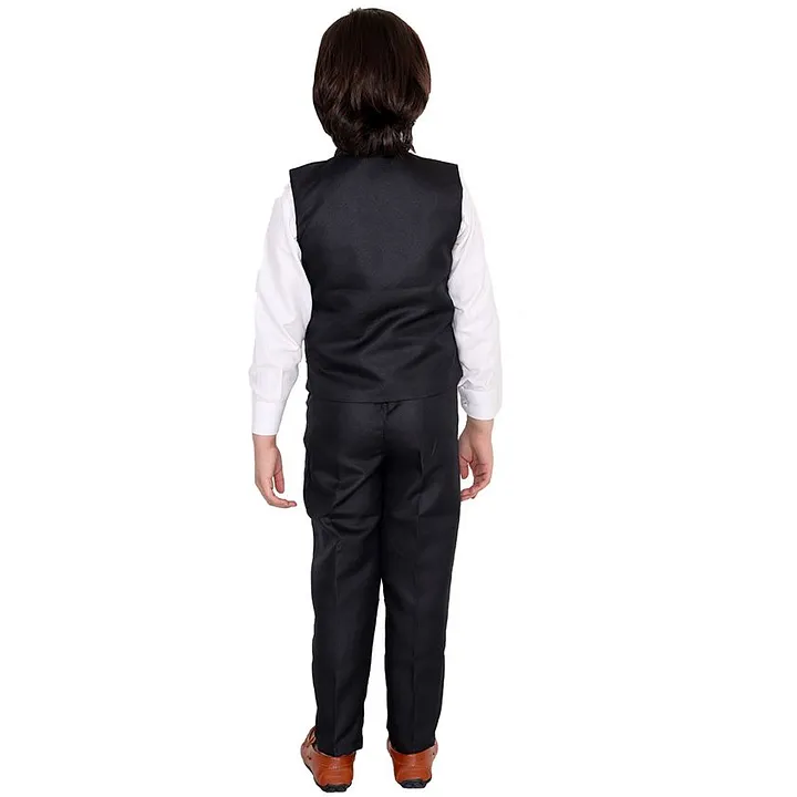 Man Model Black Waistcoat Trousers Shirt Stock Photo 585658433   Shutterstock