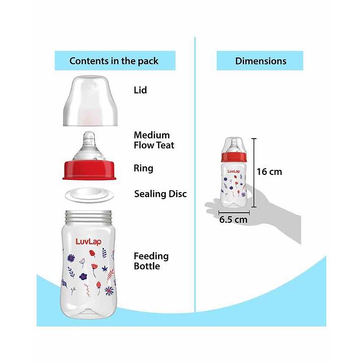 luvlap milk feeding bottle