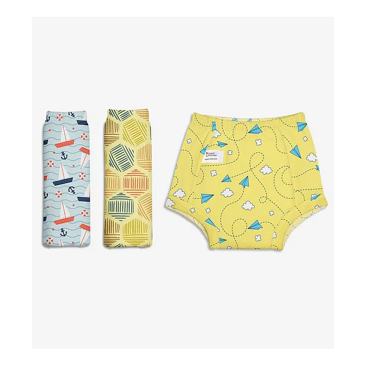 Padded Underwear Pack of 1 No Print Choice by SuperBottoms