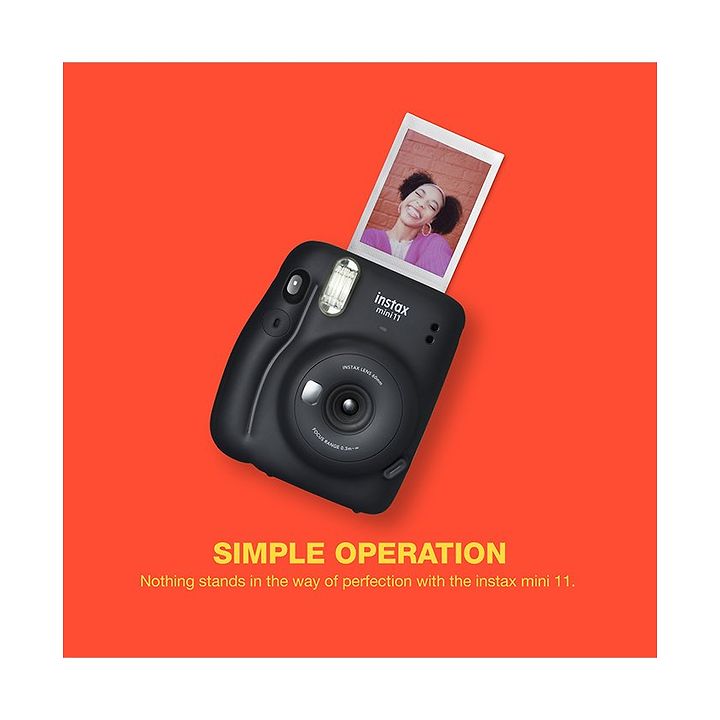 Fujifilm Instax Mini 11 Instant Camera Charcoal Grey Online In India Buy At Best Price From Firstcry Com