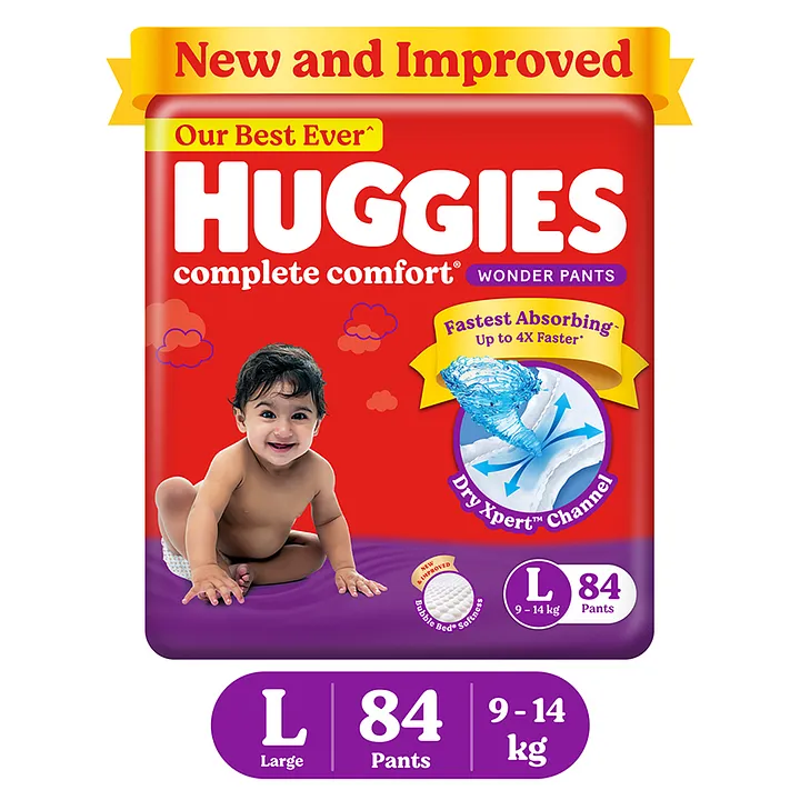 LuvLap Diaper Pants XL extra large  Super Jumbo Pack 28 Count x 3  84  Count Baby Diaper Pants with Aloe Vera Lotion for rash protection with  upto 12 Hour protection  xL 84 Pieces